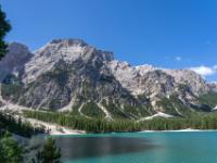 Das Seekofel Massiv ist immer im Blickfeld